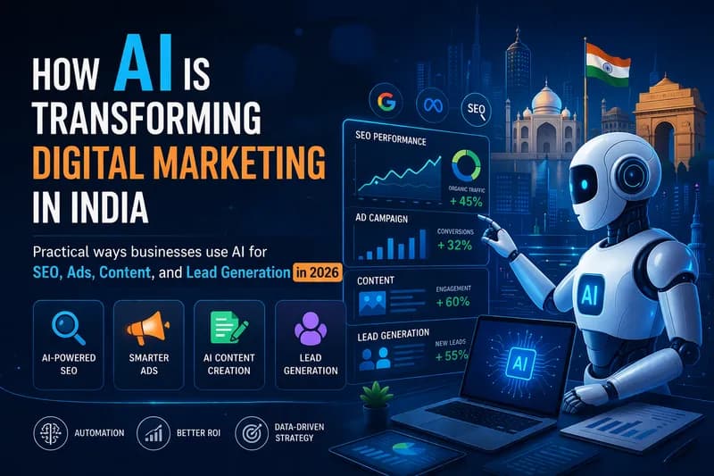 AI in Digital Marketing in India (2026): How Businesses Are Growing Faster with Smart Automation
