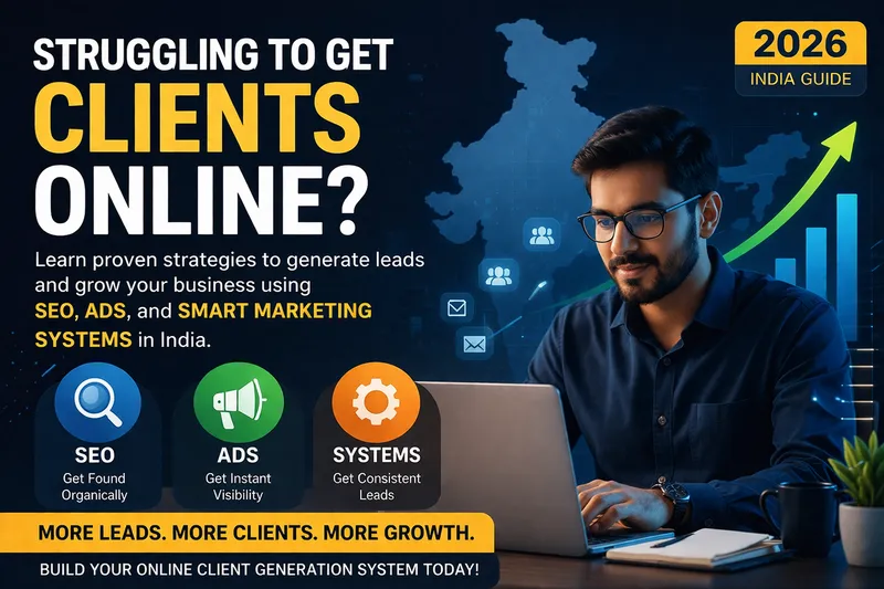 How to Get Clients Online in India (2026): Proven Digital Marketing Strategy That Actually Works