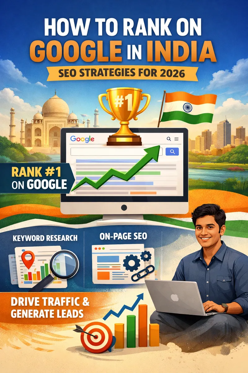 Google Ranking & SEO Strategy for First Page Results in India (2026)