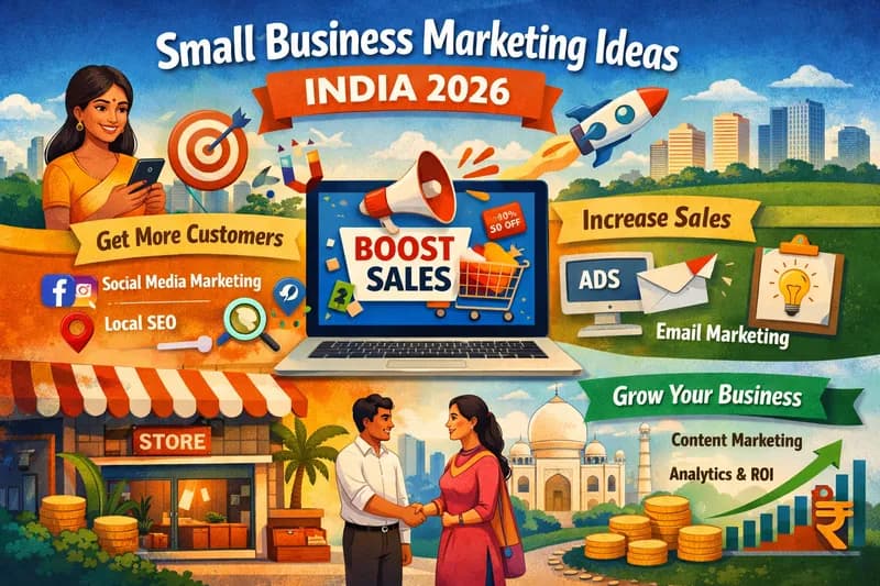 Small Business Marketing Strategies & Growth Ideas in India (2026)