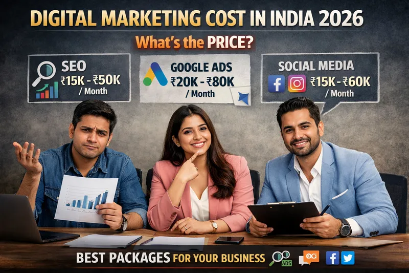 Digital Marketing Pricing & Cost Breakdown in India (2026)