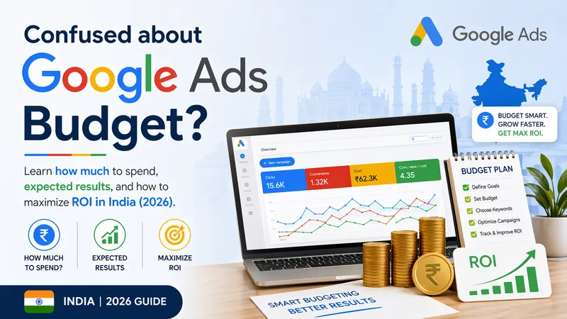 Google Ads Budget Planning & ROI Strategy in India (2026)