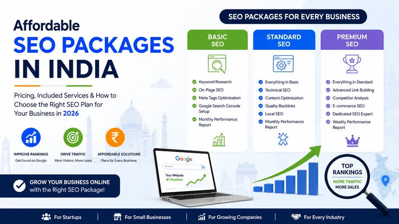 SEO Packages, Pricing & Google Ranking Strategy in India (2026)