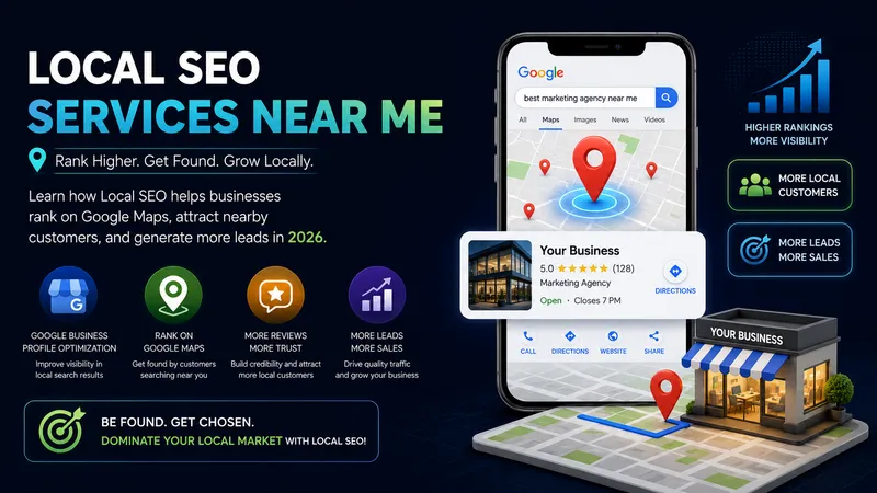 Local SEO Services Near Me (2026): How Businesses Rank Higher on Google Maps & Local Search