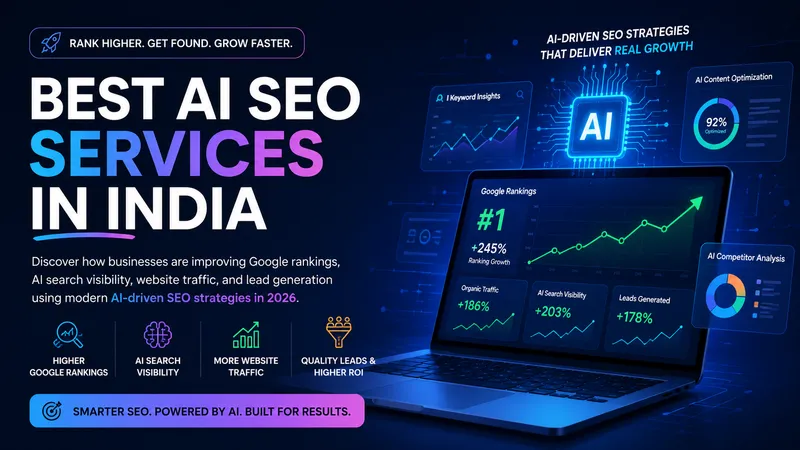 How Businesses in India Are Using AI SEO Services to Improve Rankings & Search Visibility