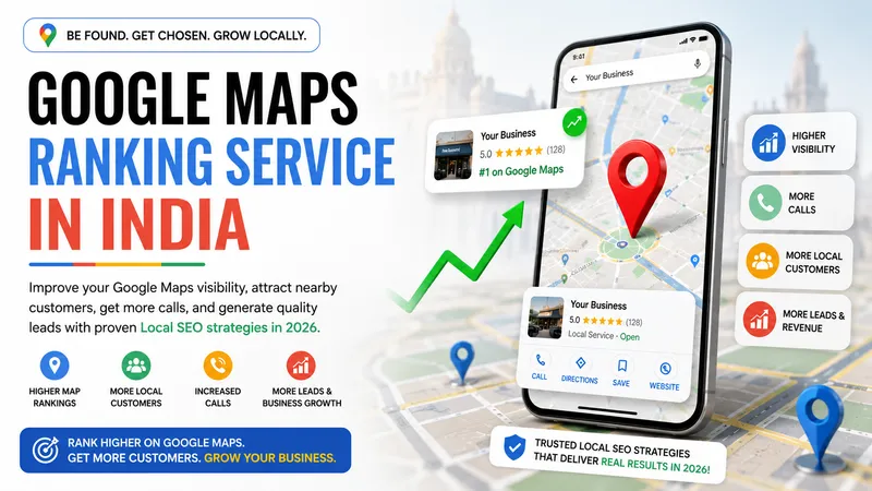 How Businesses in India Improve Local Visibility with Google Maps Ranking Services